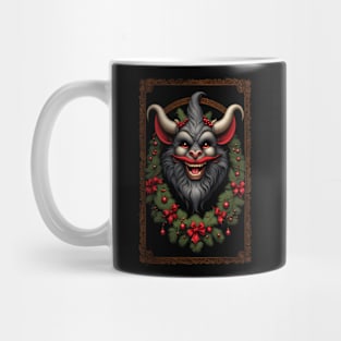 Enjoying Christmas with Krampus Mug